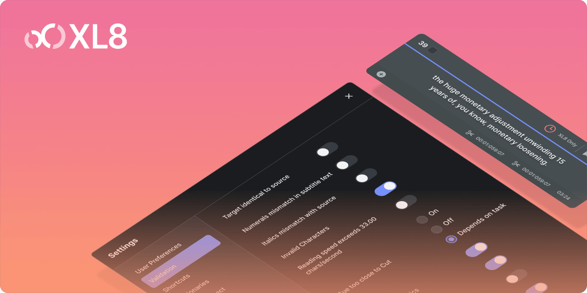 XL8 newsletter: MediaCAT product updates - April 2024