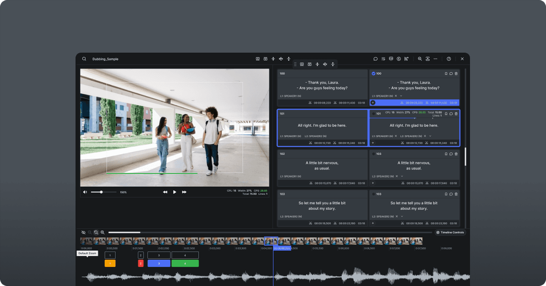 Introducing MediaCAT Editor: Fast, Precise AI Subtitling in the Cloud